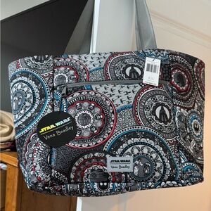 NWT Vera Bradley Star Wars drawstrings family tote